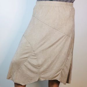 Comfortable Tan Skirt
